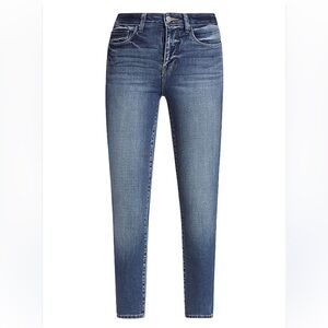 L'AGENCE Dark Blue Skinny Jeans
